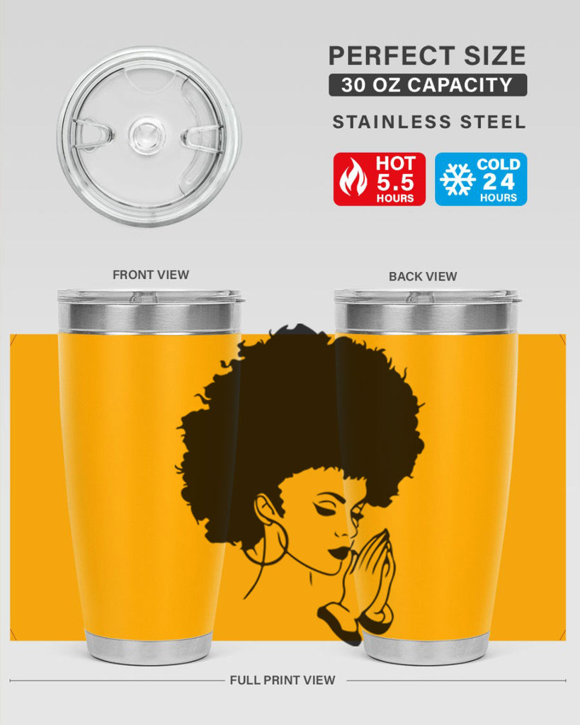 black women - queen 22#- women-girls- Tumbler