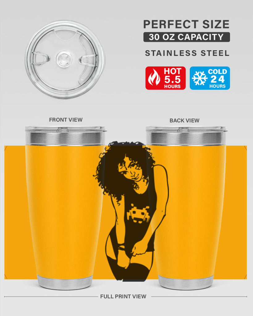 black women - queen 61#- women-girls- Tumbler
