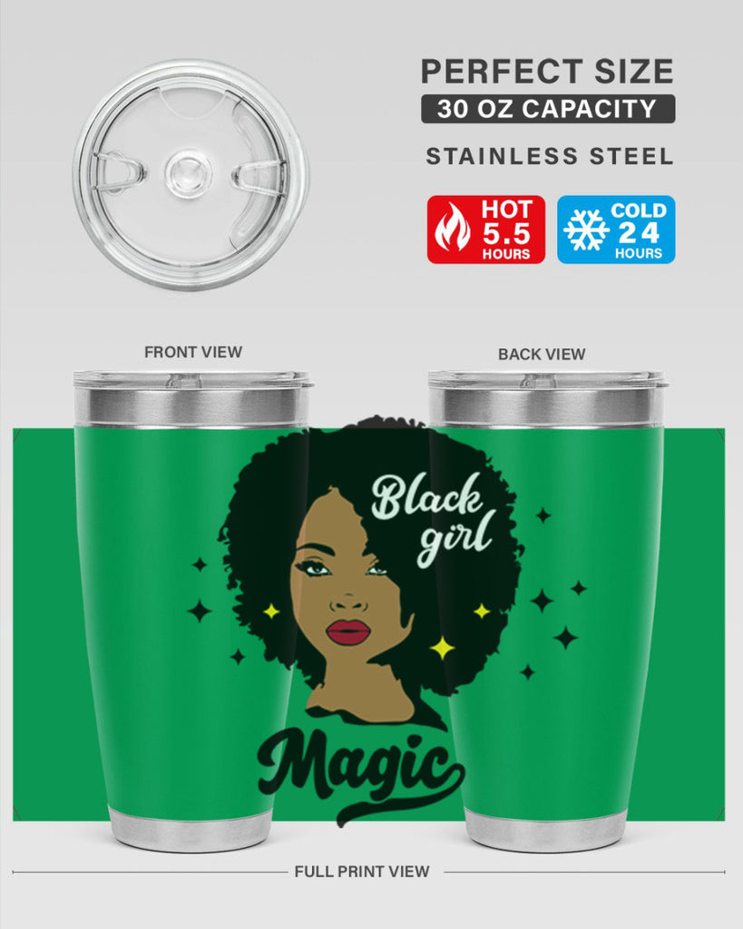 black girl magic 20#- women-girls- Tumbler