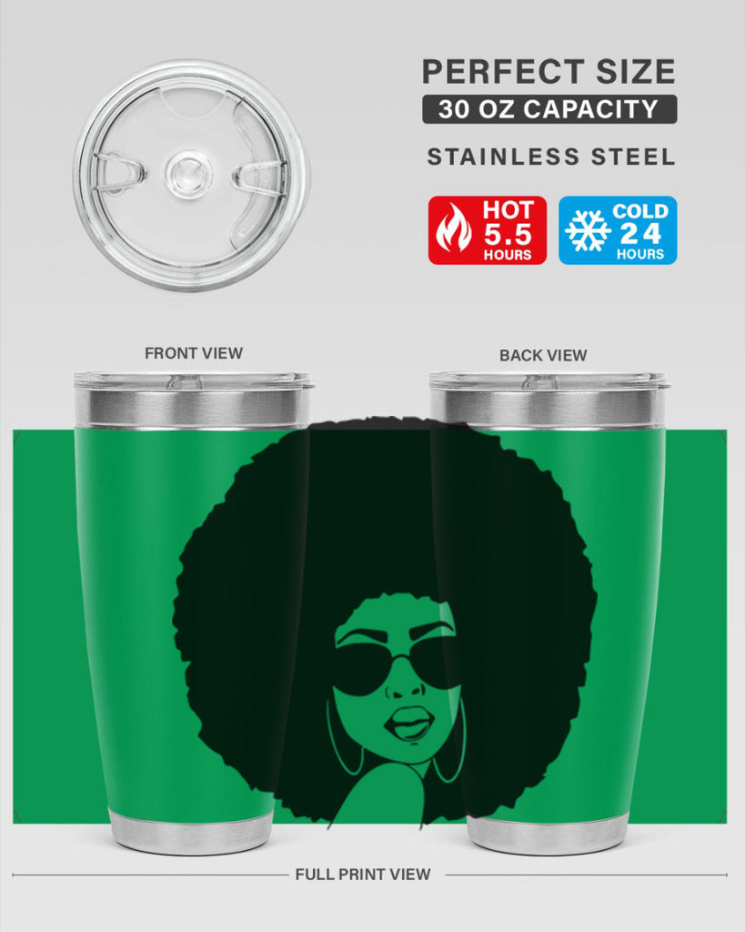 black women - queen 46#- women-girls- Tumbler