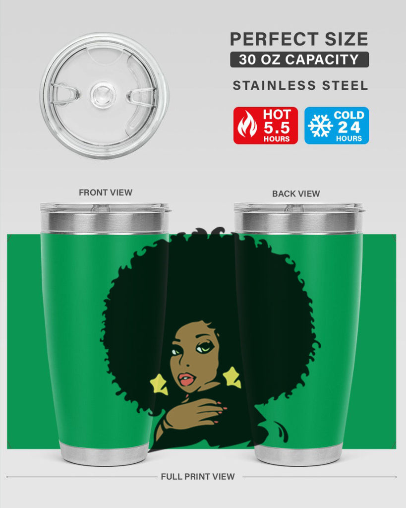 black women - queen 58#- women-girls- Tumbler