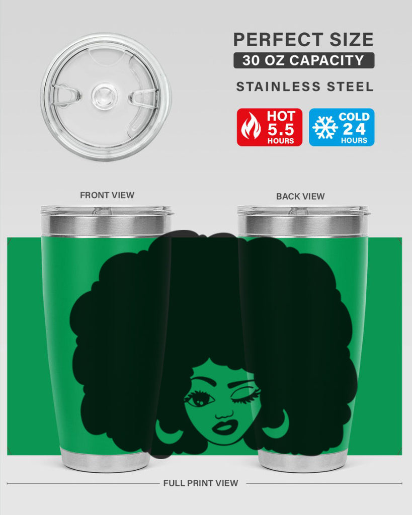 black women - queen 74#- women-girls- Tumbler