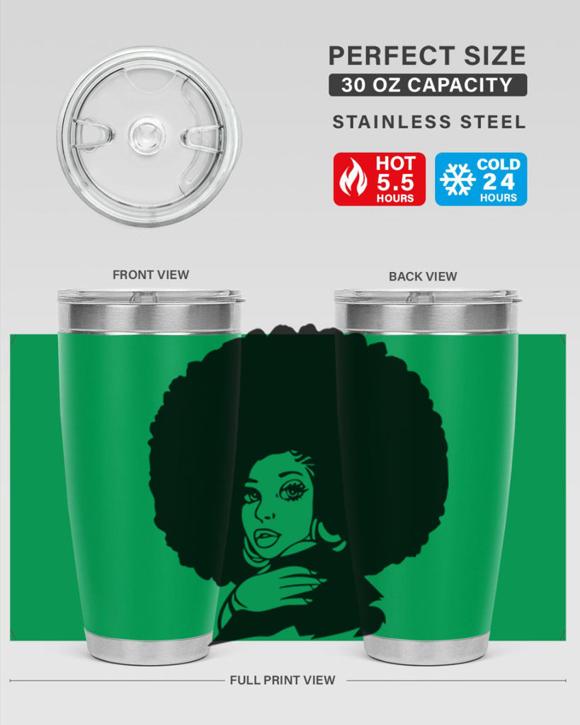 black women - queen 9#- women-girls- Tumbler
