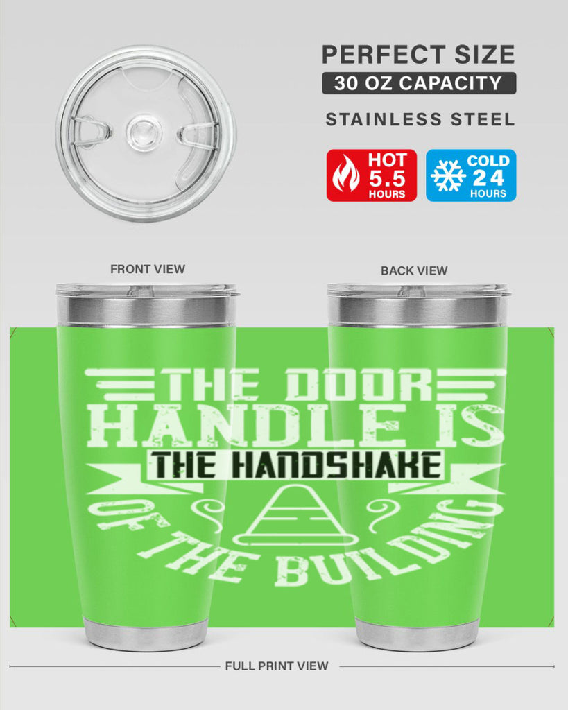 The door handle is the handshake of the building Style 14#- architect- tumbler