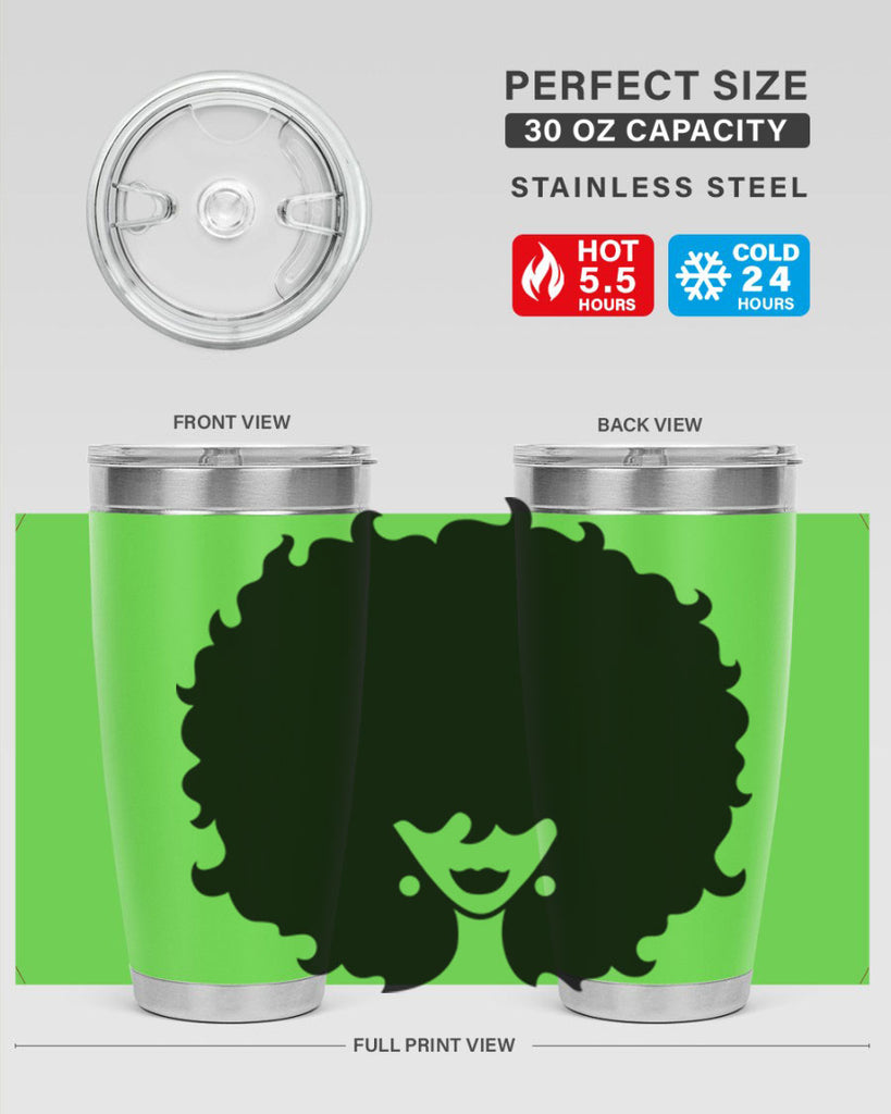 afro woman 69#- women-girls- Tumbler