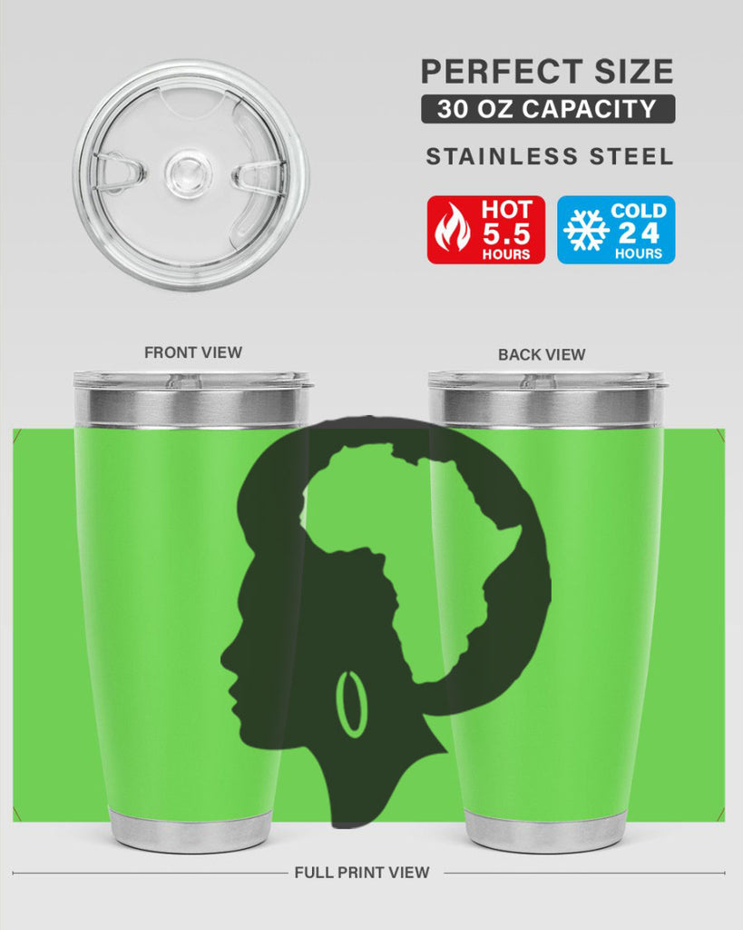 black hostory month africa cocoandbanana 56#- women-girls- Tumbler