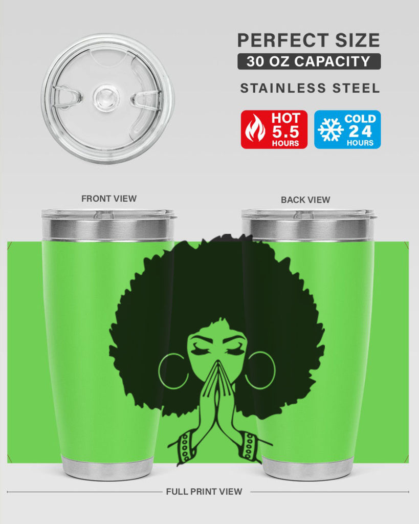 black women - queen 21#- women-girls- Tumbler