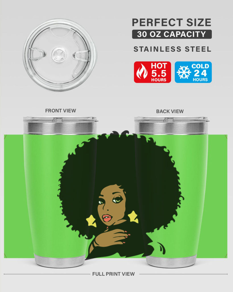 black women - queen 58#- women-girls- Tumbler