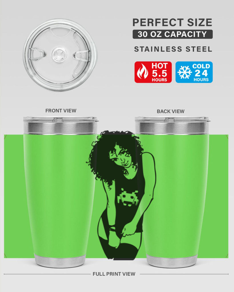black women - queen 61#- women-girls- Tumbler