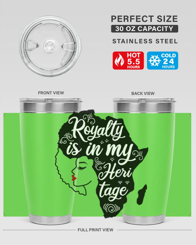 royalty is in my Hertitage Style 9#- women-girls- Tumbler