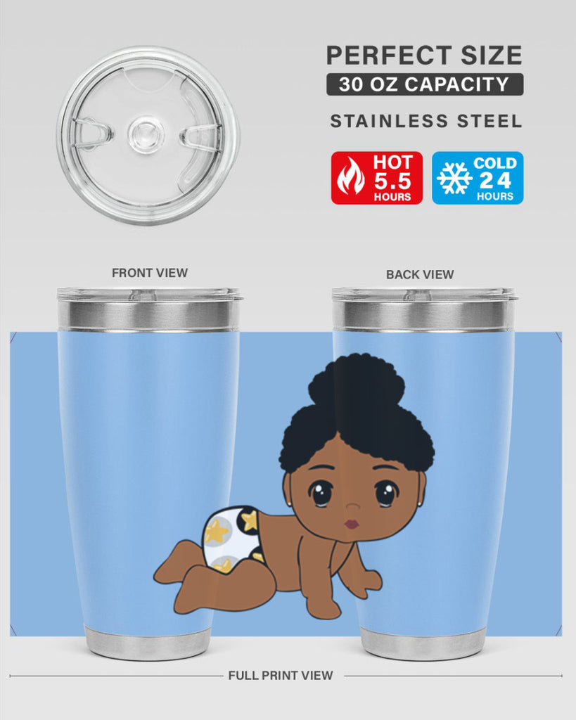 Black baby style 6#- women-girls- Tumbler