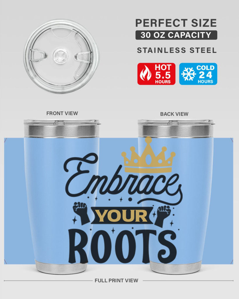 Embrace your roots Style 40#- women-girls- Tumbler