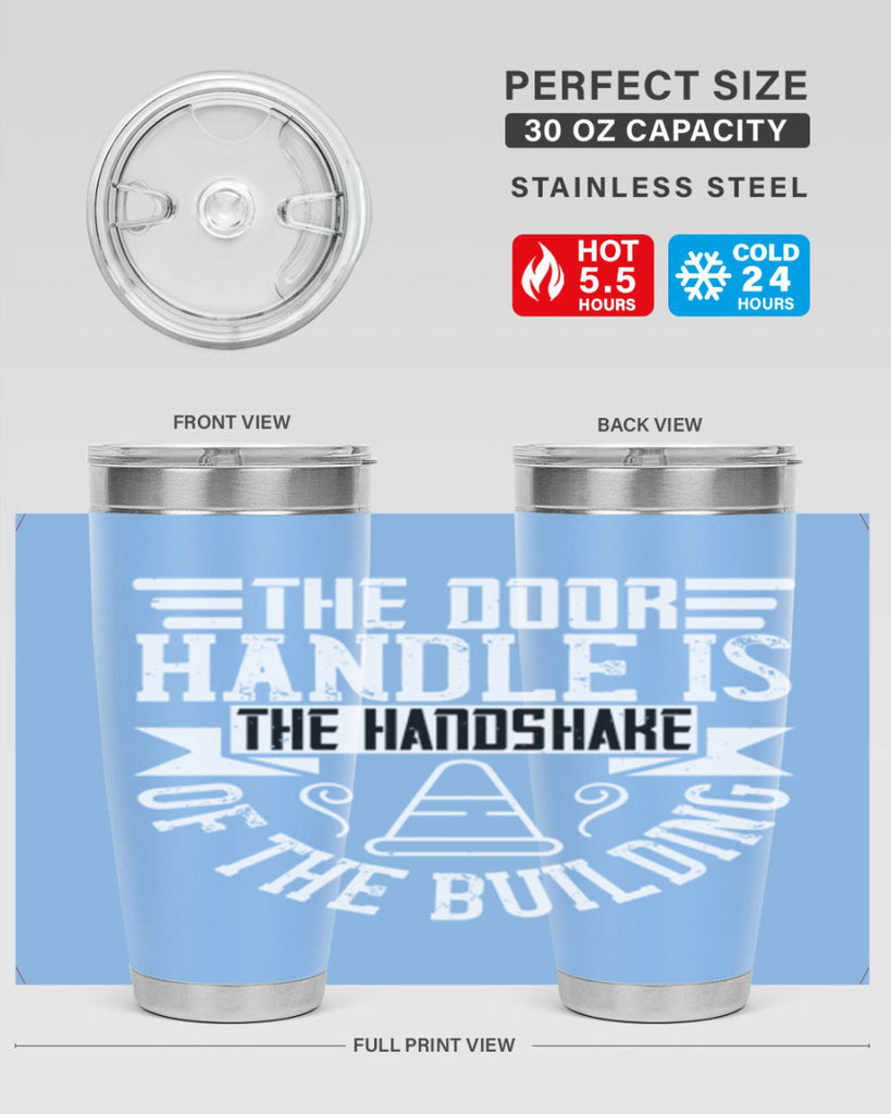 The door handle is the handshake of the building Style 14#- architect- tumbler