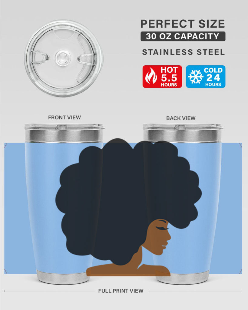black women - queen 51#- women-girls- Tumbler