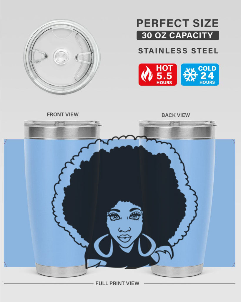 black women - queen 60#- women-girls- Tumbler