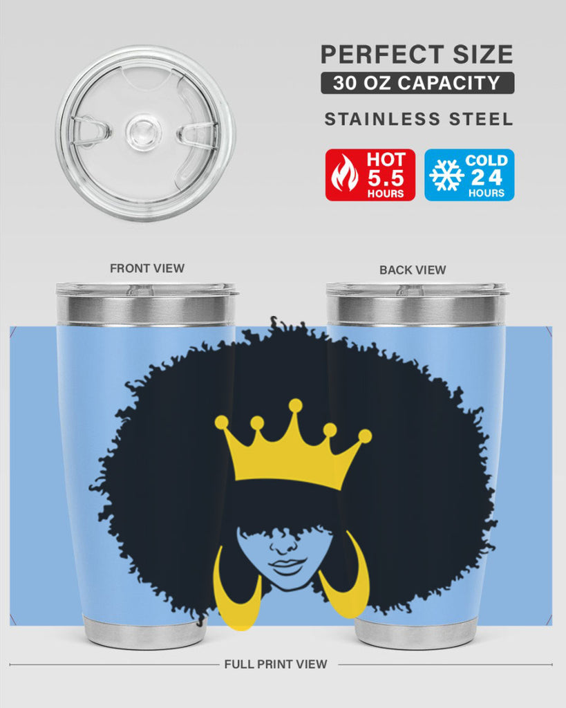 black women - queen 71#- women-girls- Tumbler