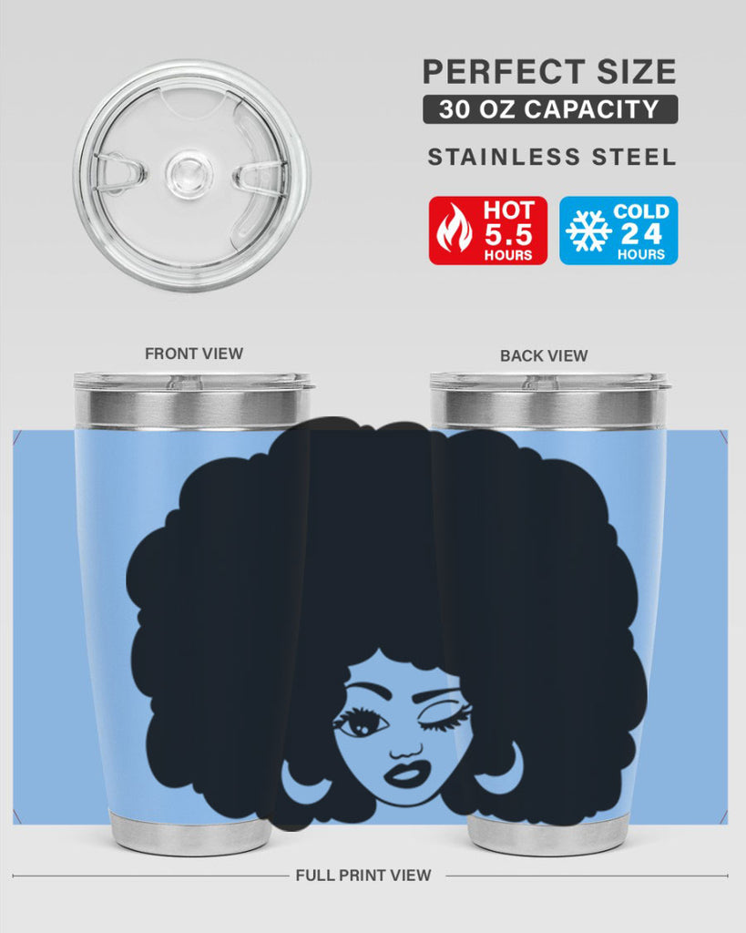black women - queen 73#- women-girls- Tumbler