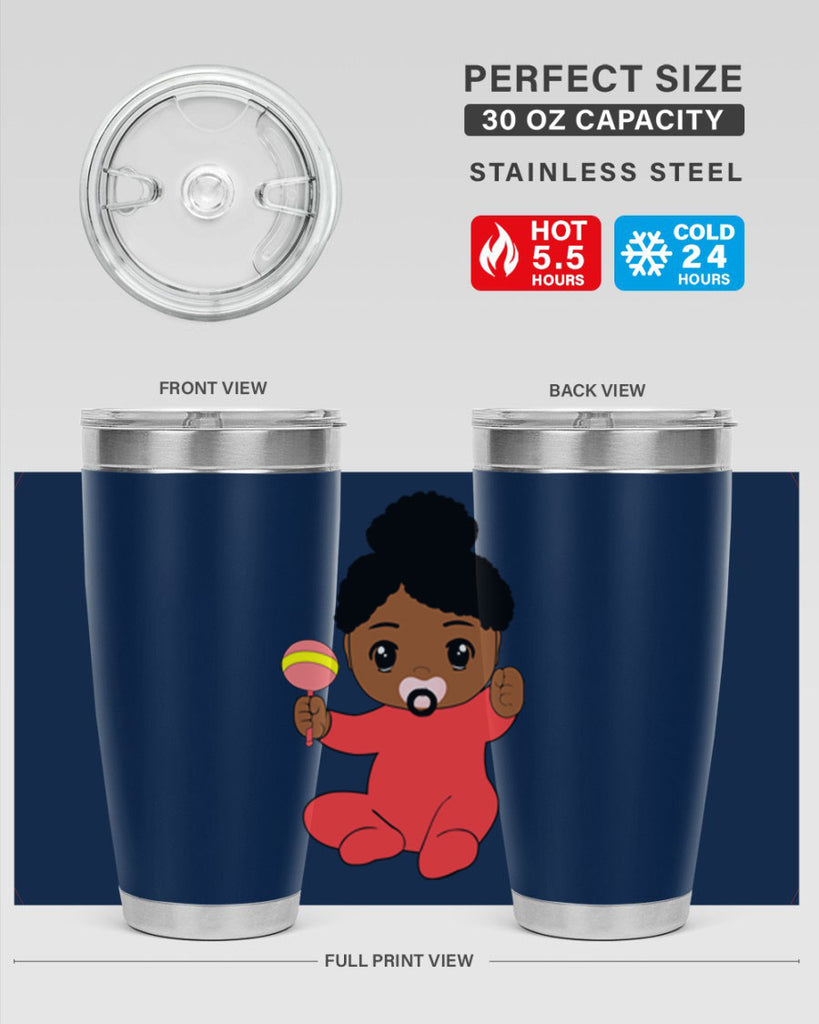 Black baby style 4#- women-girls- Tumbler