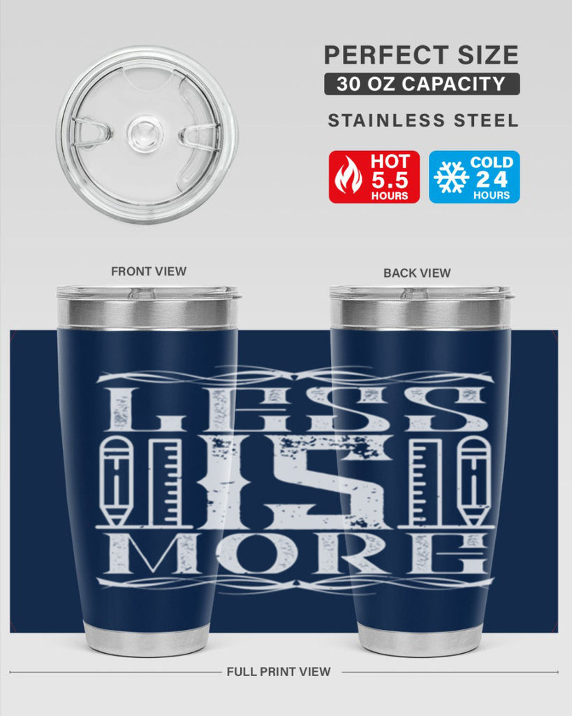 Less is more Style 27#- architect- tumbler