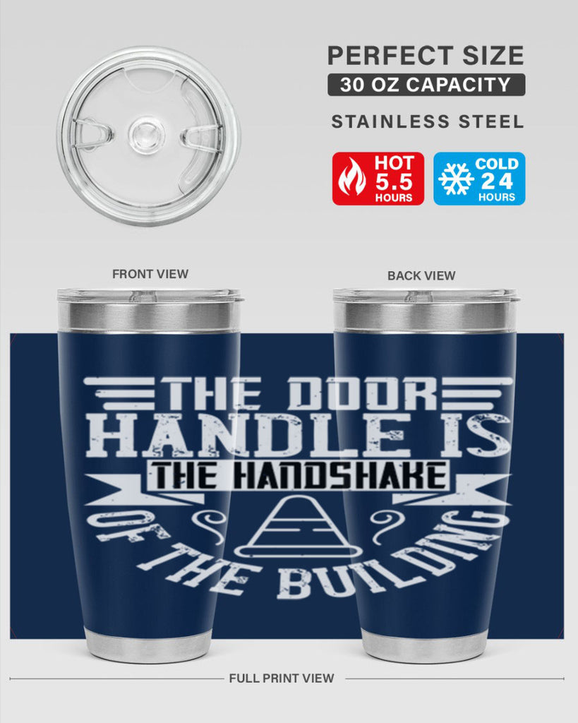 The door handle is the handshake of the building Style 14#- architect- tumbler