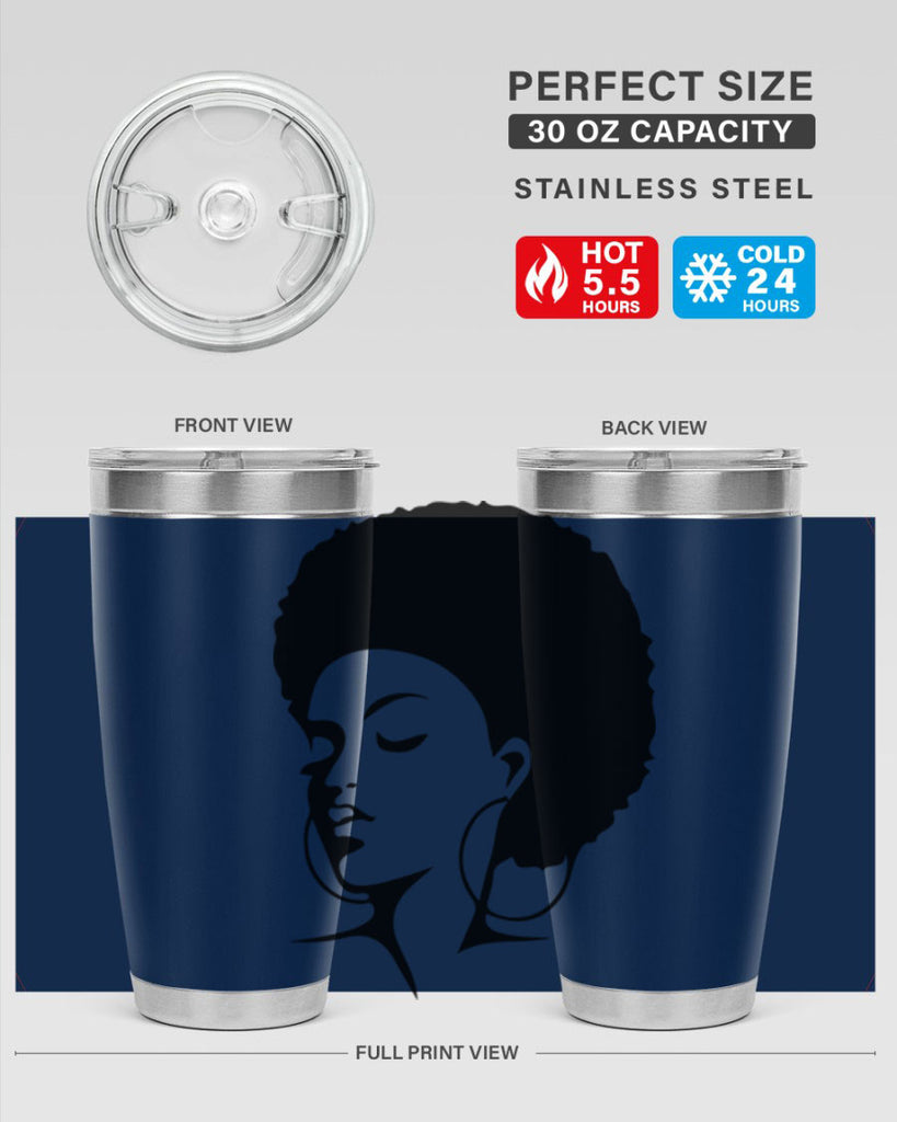 black women - queen 19#- women-girls- Tumbler
