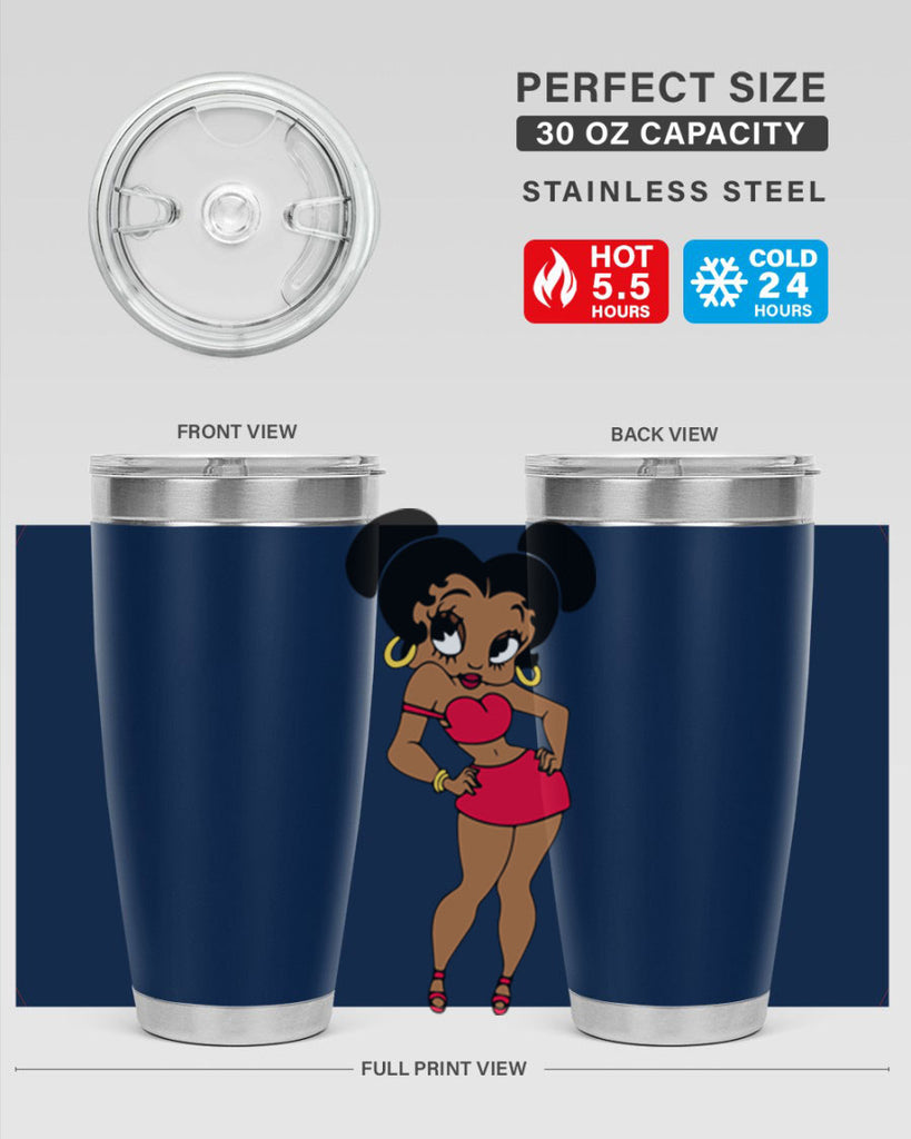 black women - queen 41#- women-girls- Tumbler