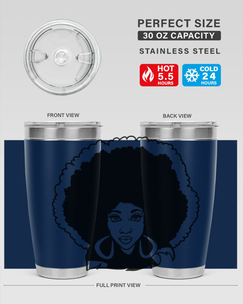 black women - queen 60#- women-girls- Tumbler