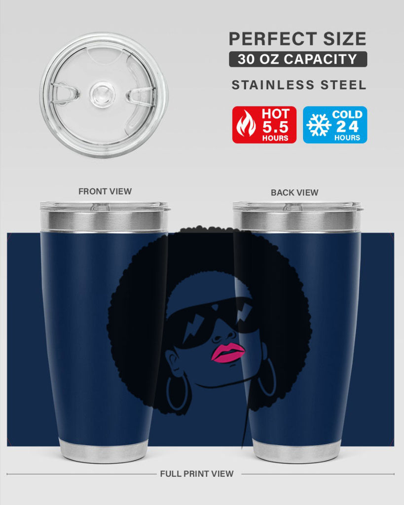black women - queen 66#- women-girls- Tumbler