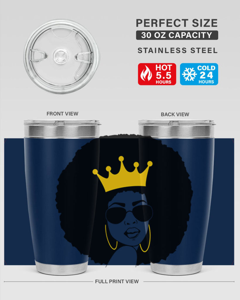 black women - queen 76#- women-girls- Tumbler