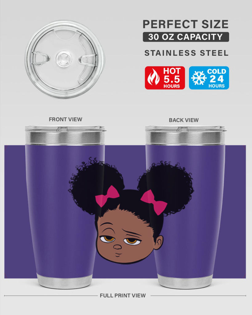 Black girl style 1#- women-girls- Tumbler
