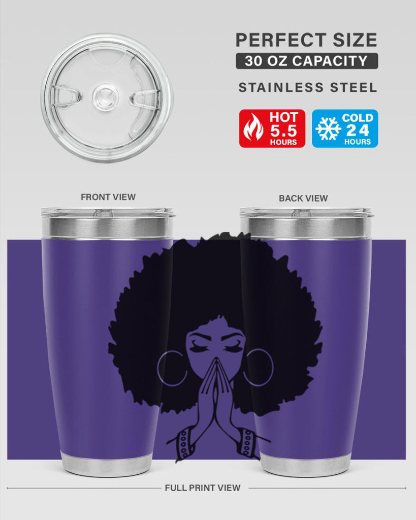 black women - queen 21#- women-girls- Tumbler