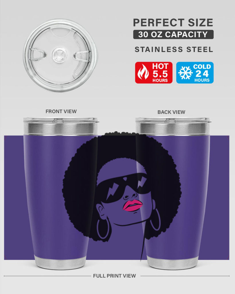 black women - queen 66#- women-girls- Tumbler