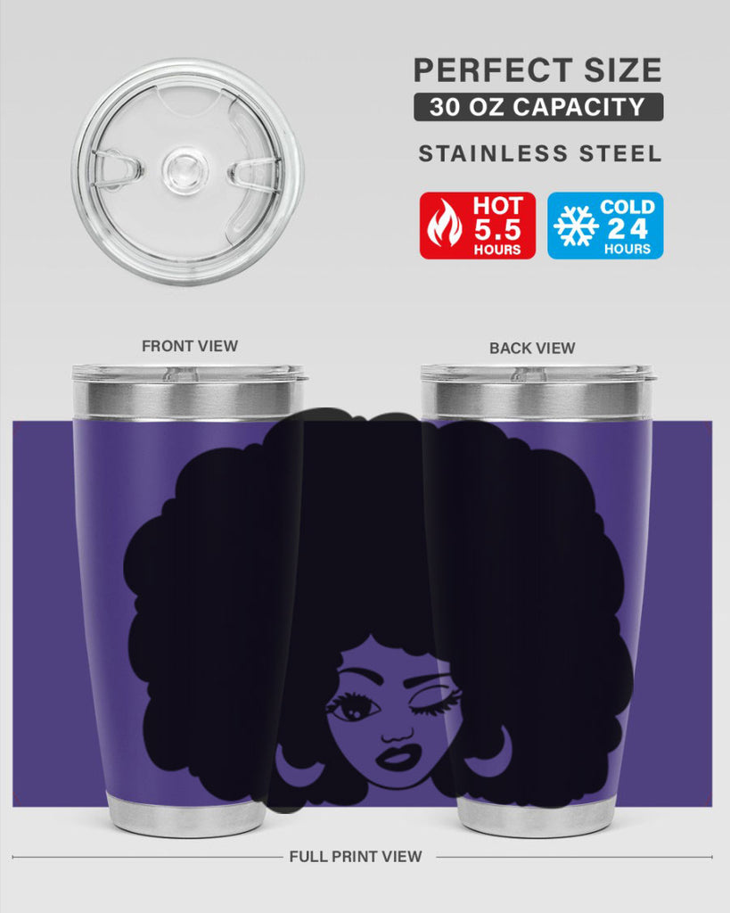 black women - queen 73#- women-girls- Tumbler