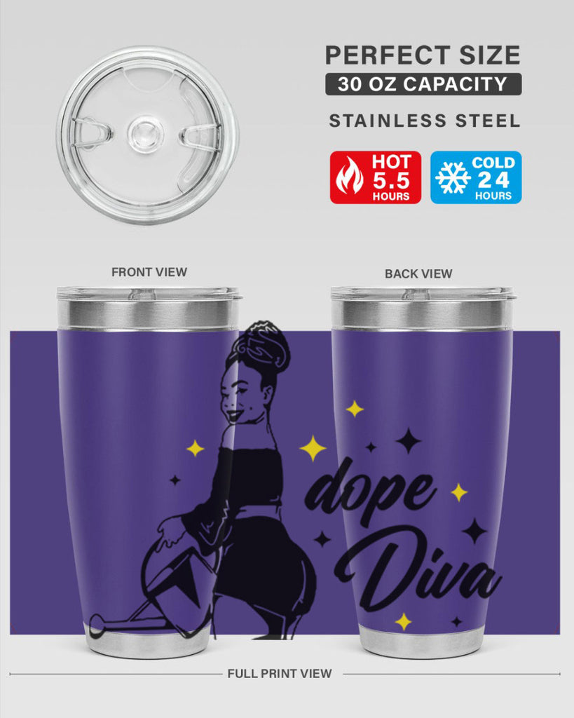 dope diva 4#- women-girls- Tumbler