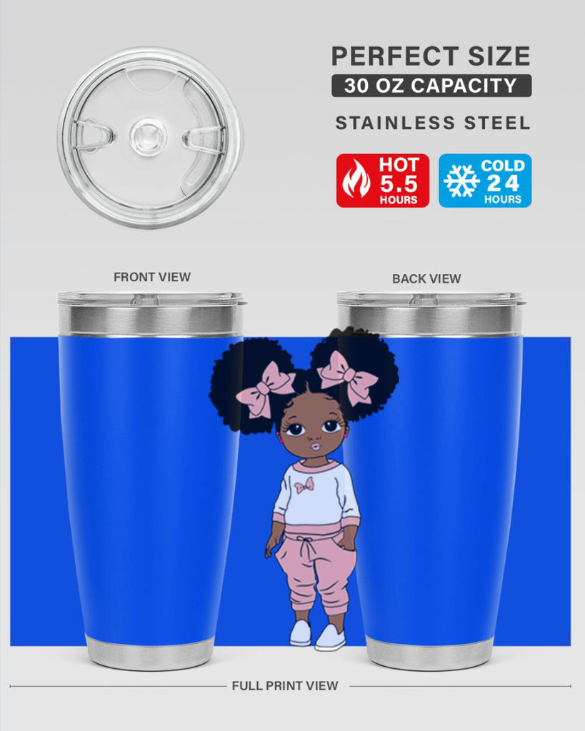 Black girl style 9#- women-girls- Tumbler