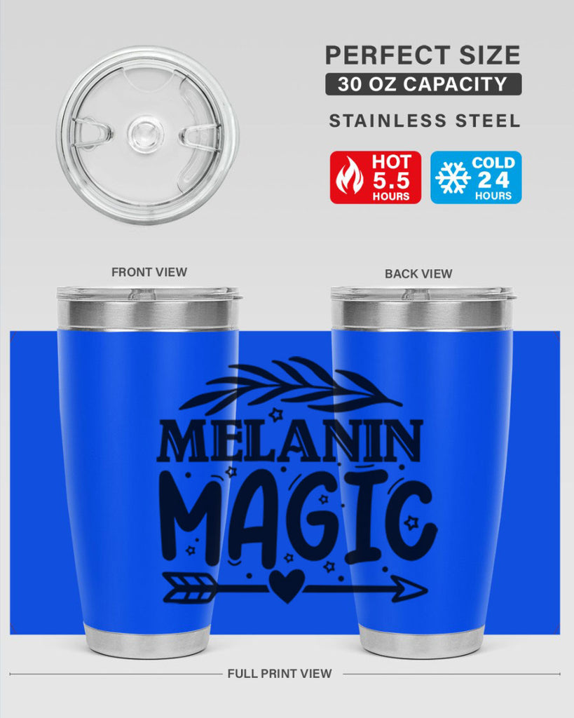 Melanin magic Style 19#- women-girls- Tumbler
