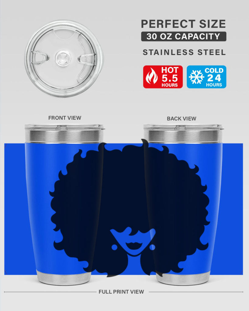 afro woman 69#- women-girls- Tumbler