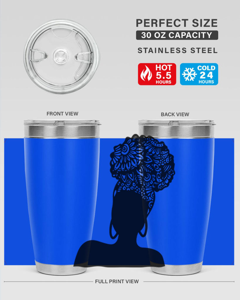 black women - queen 14#- women-girls- Tumbler