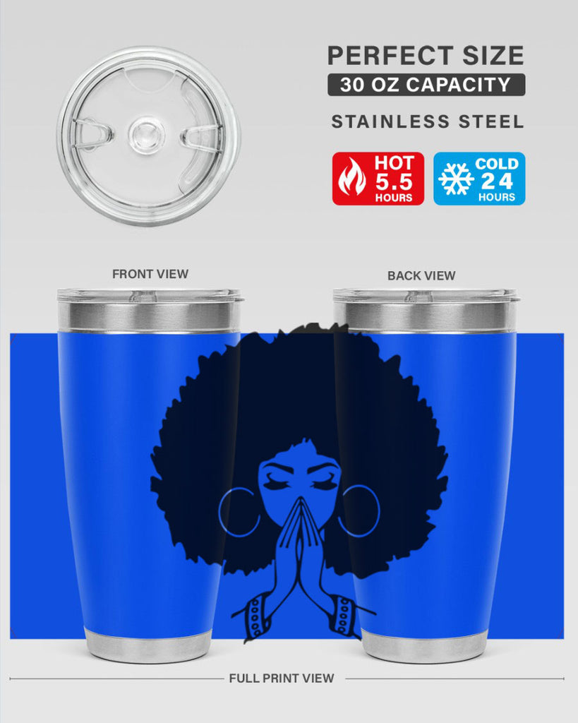 black women - queen 21#- women-girls- Tumbler