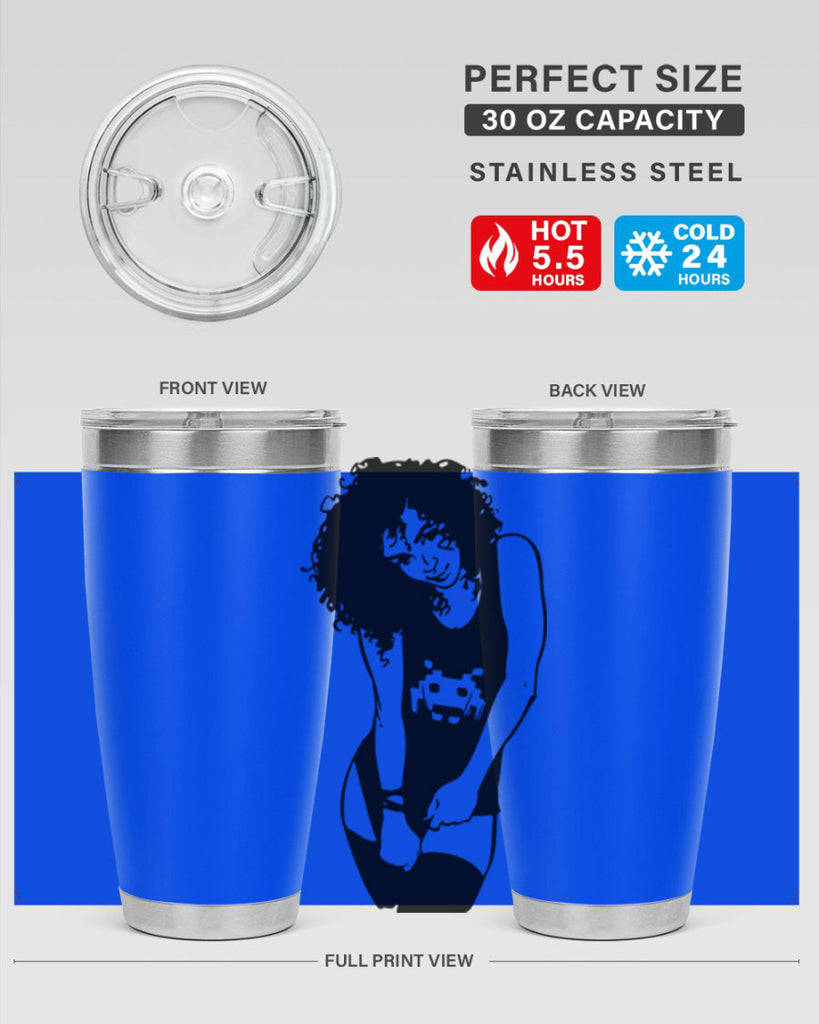 black women - queen 61#- women-girls- Tumbler