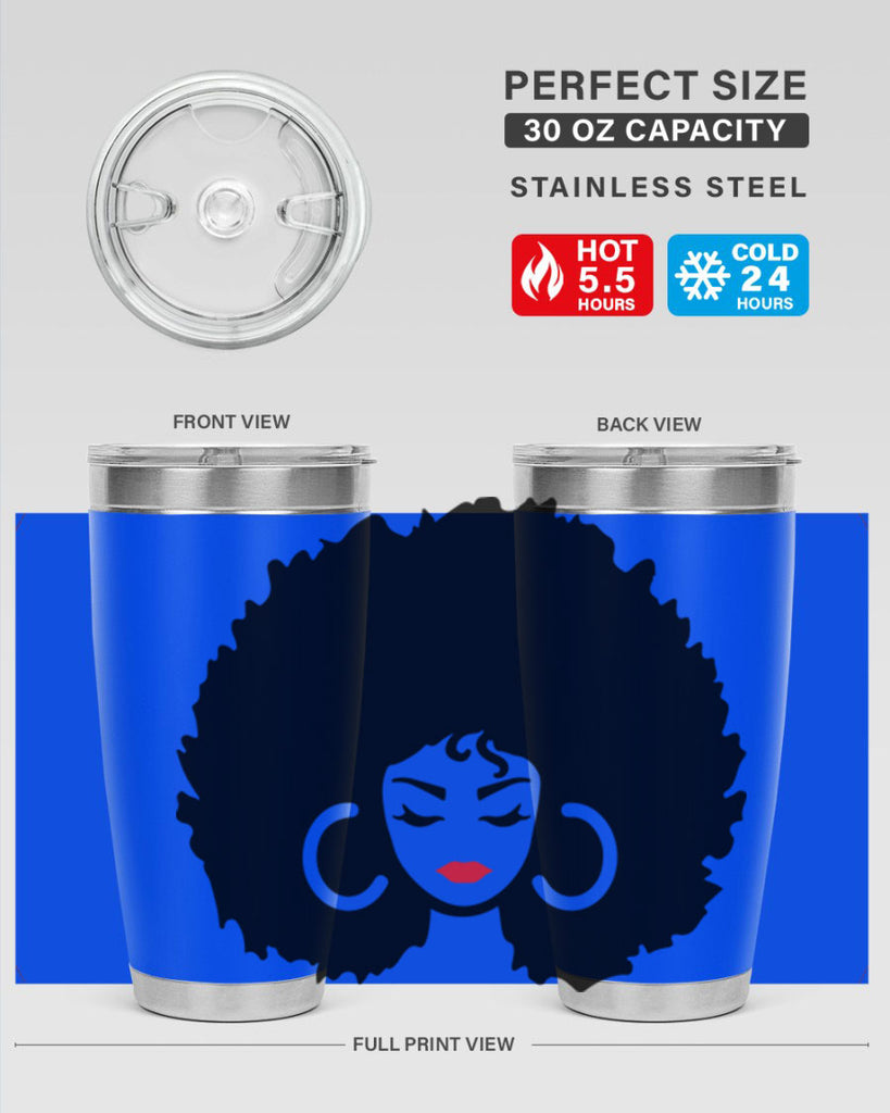 black women - queen 63#- women-girls- Tumbler