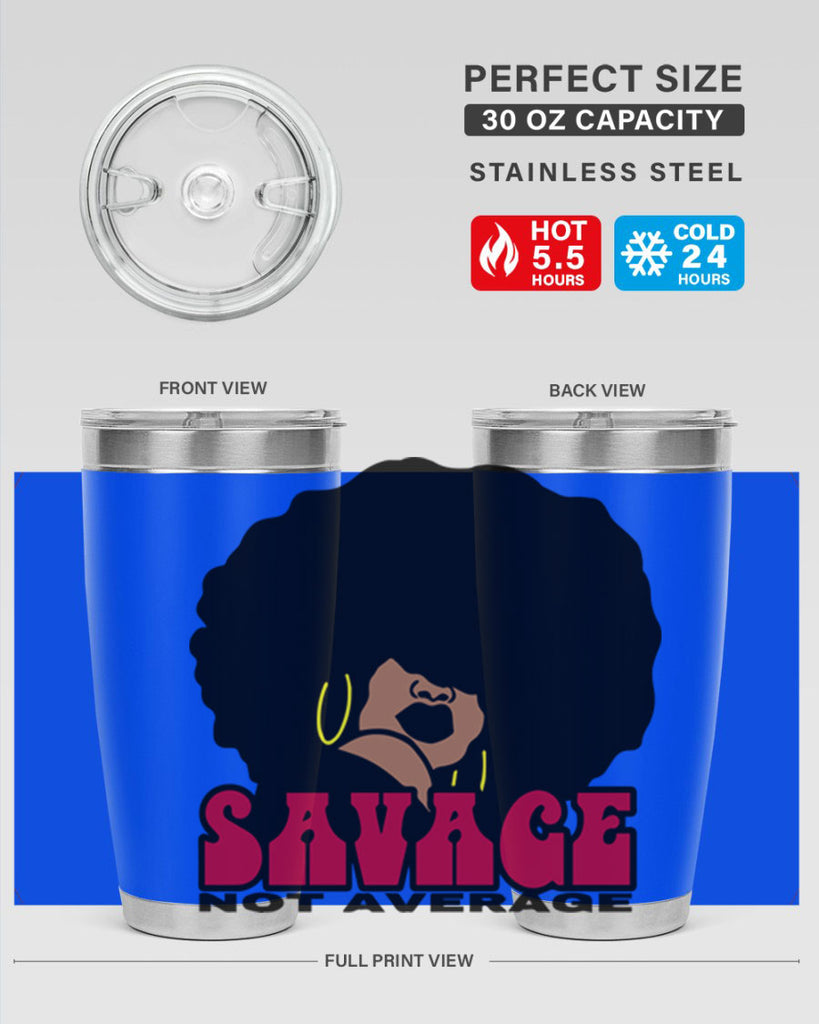 savage not average 1#- women-girls- Tumbler