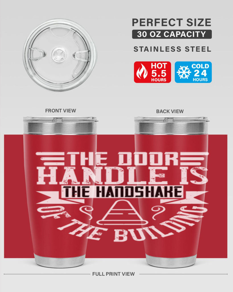 The door handle is the handshake of the building Style 14#- architect- tumbler