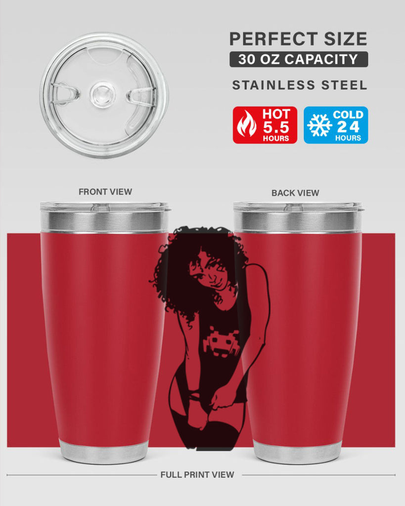 black women - queen 61#- women-girls- Tumbler