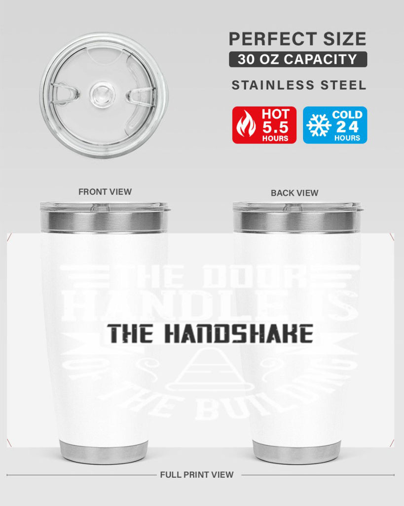 The door handle is the handshake of the building Style 14#- architect- tumbler