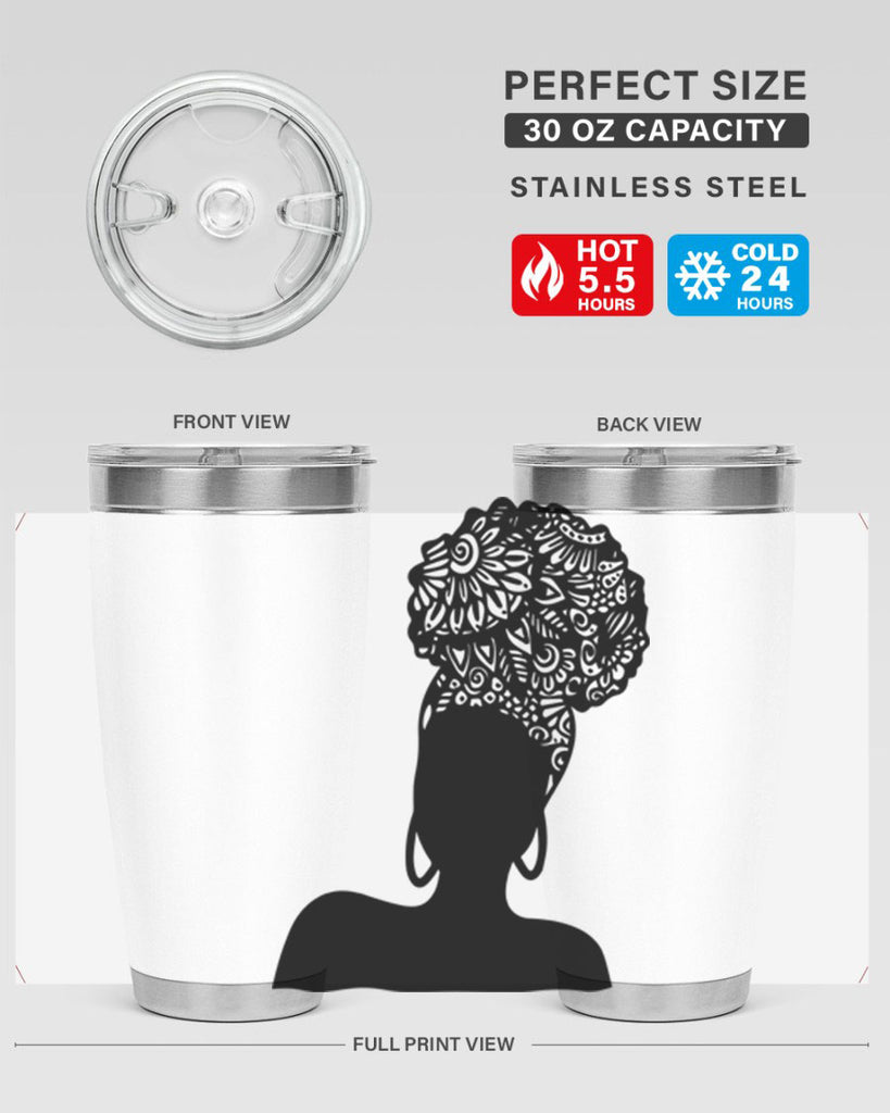 black women - queen 14#- women-girls- Tumbler