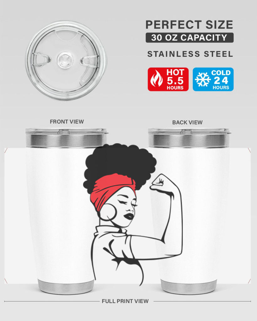 black women - queen 78#- women-girls- Tumbler