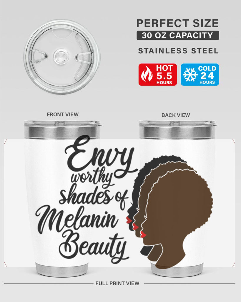 envy worth shades of melanin Style 39#- women-girls- Tumbler