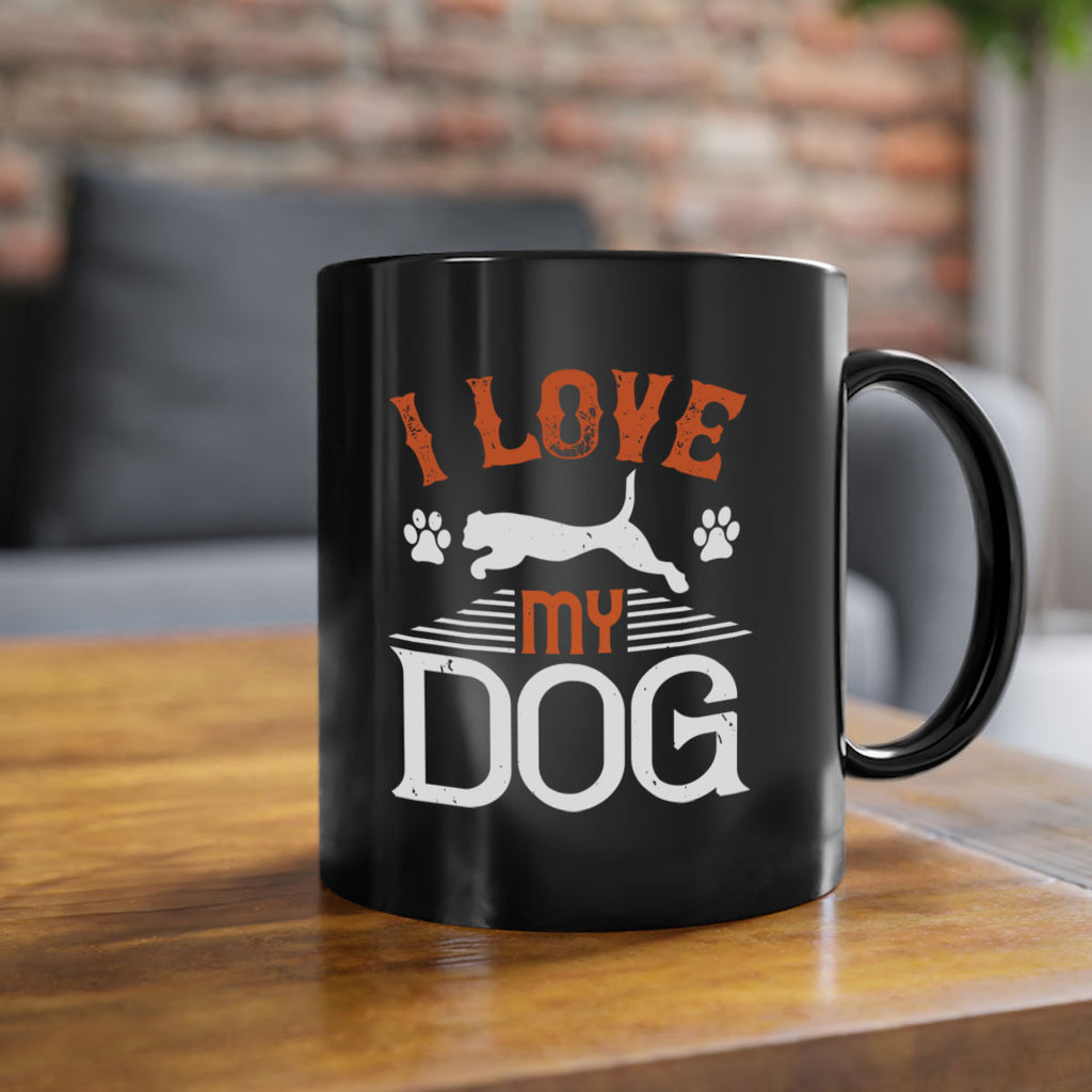 I Love My Dog Style 189#- Dog-Mug / Coffee Cup