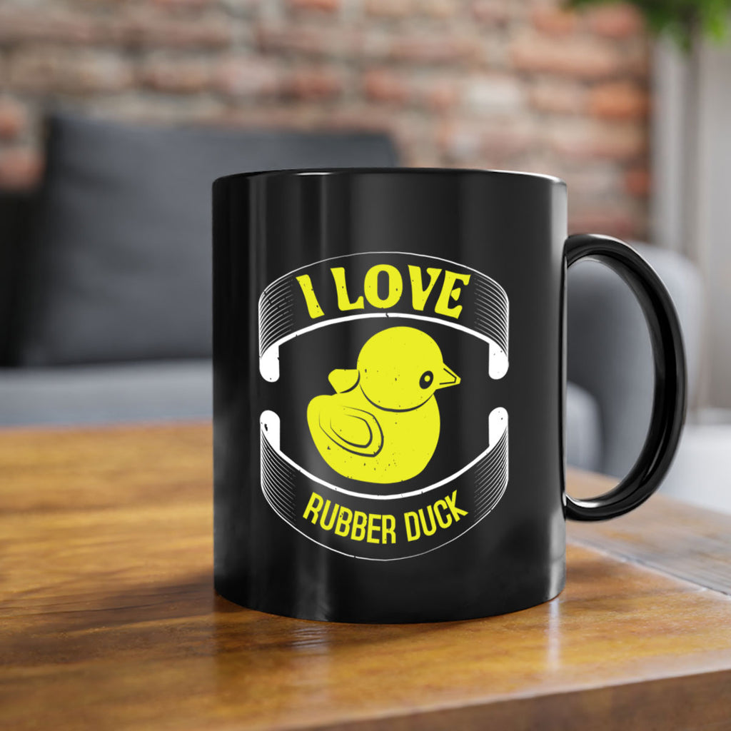 I Love Rubber duck Style 41#- duck-Mug / Coffee Cup